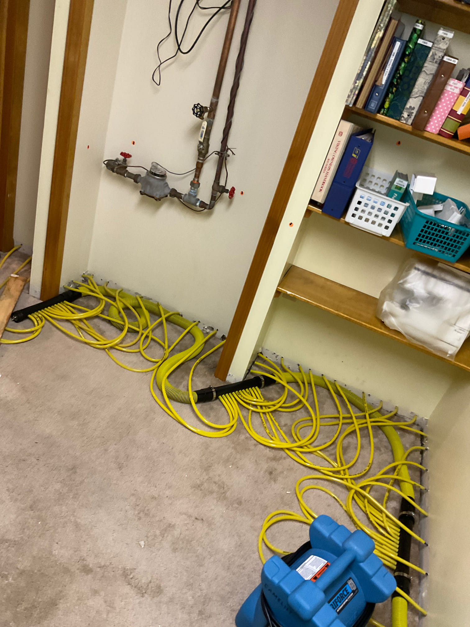 Sprinkler System Pipe Leak in Portage, MI.