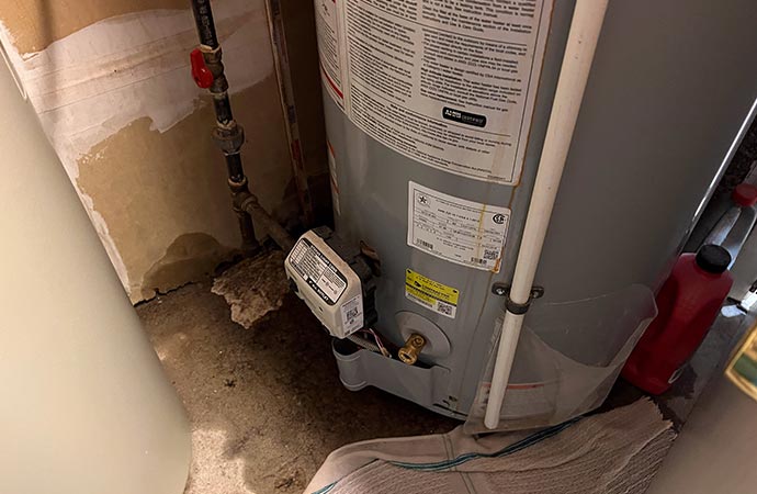 leaky hot water heater